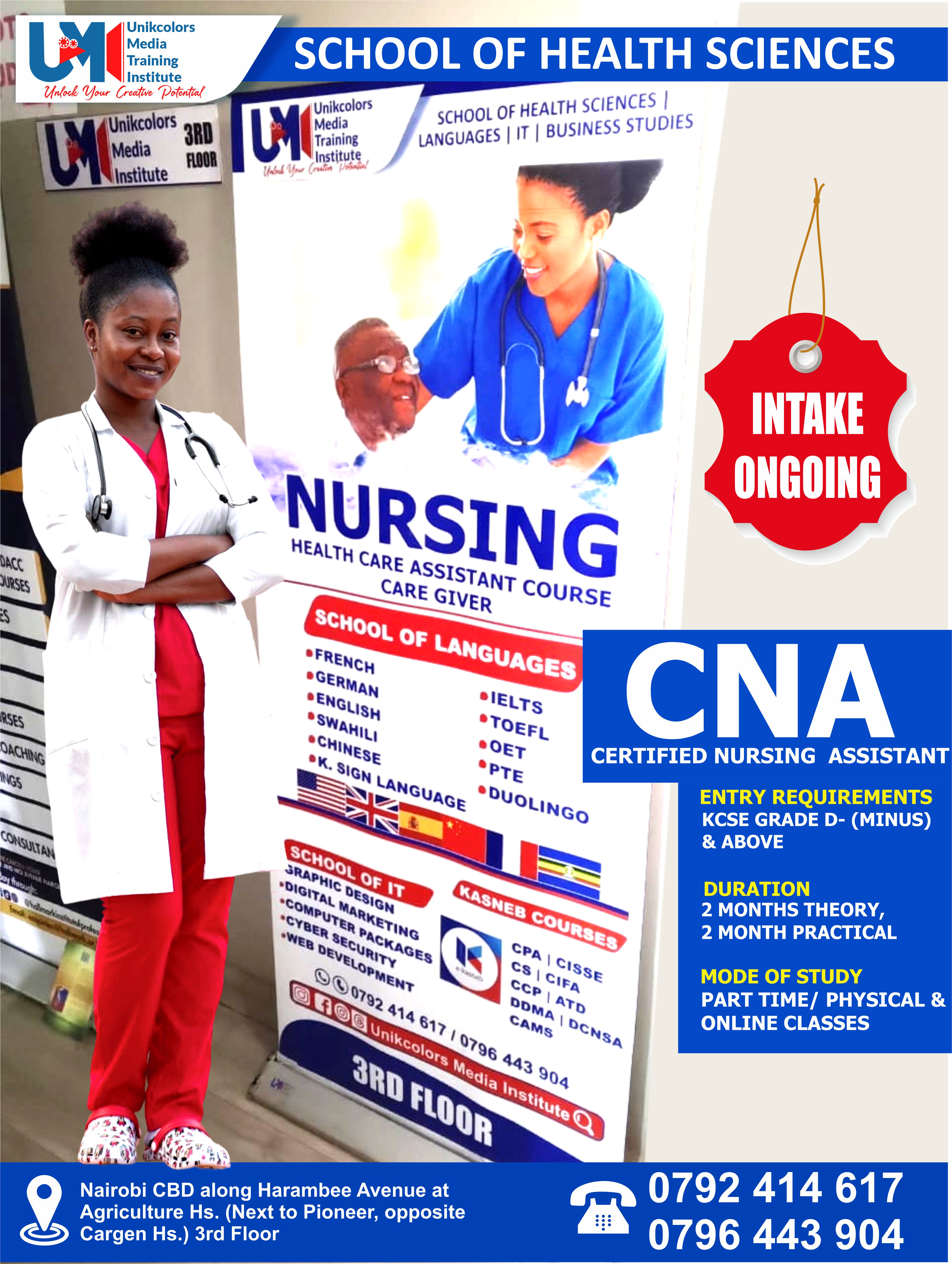 Top CNA Courses in Kenya